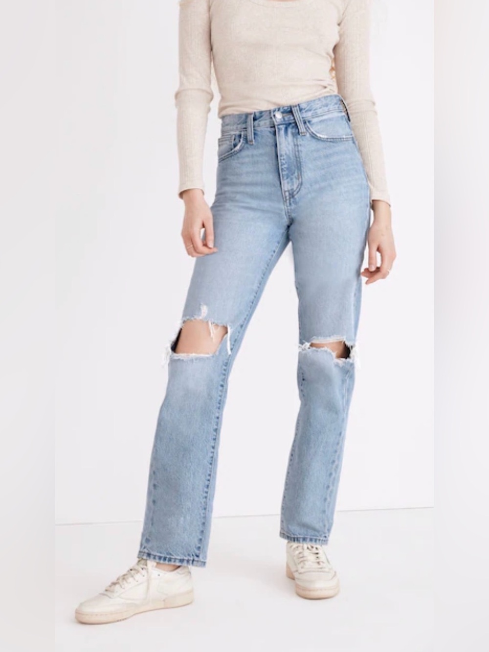 Madewell Perfect Vintage Straight Jeans - Picture 6 of 6